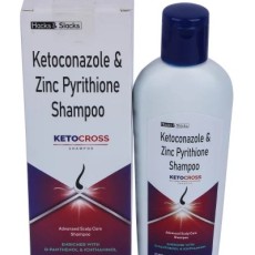 ニゾラルフケシャンプージェネリック  ketocross 100ml ★頭皮フケかゆみ症緩和★脂漏性頭皮炎