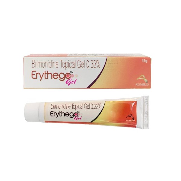 ミルバソゲルジェネリック0.33%  Erythego 15g（ブリモニジン）