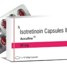 [イソトレチノイン] アキュテインジェネリック アキュパイン 20mg 100カプセル