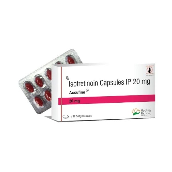 [イソトレチノイン] アキュテインジェネリック アキュパイン 20mg 100カプセル