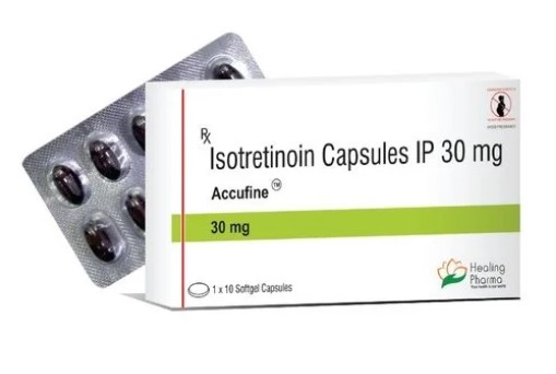 [イソトレチノイン] アキュテインジェネリック アキュパイン 30mg 100カプセル