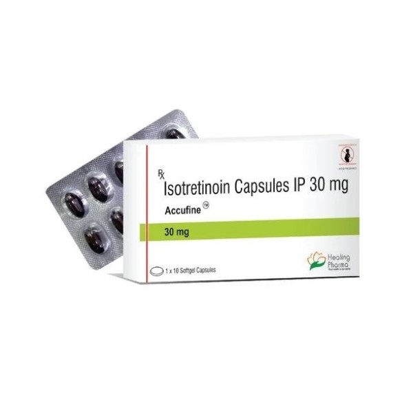 [イソトレチノイン] アキュテインジェネリック アキュパイン 30mg 100カプセル