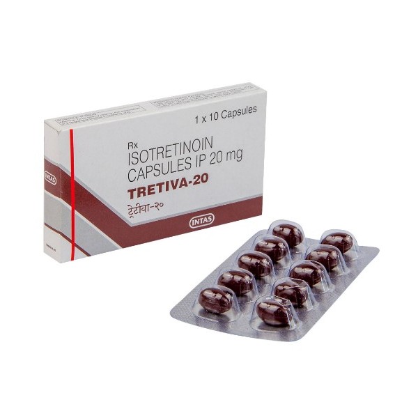 [イソトレチノイン] トレティバ (Tretiva) 20mg 100カプセル