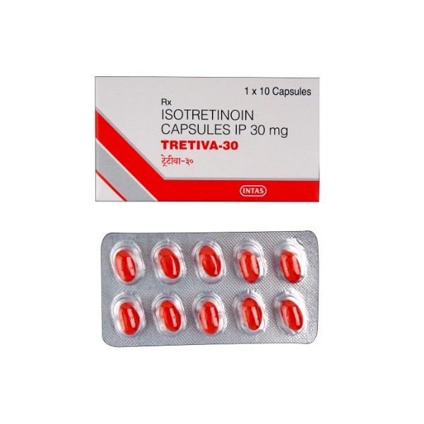 [イソトレチノイン] トレティバ (Tretiva) 30mg 100カプセル