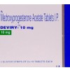 [プロベラジェネリック]  DEVIRY 10mg 【1箱150錠】