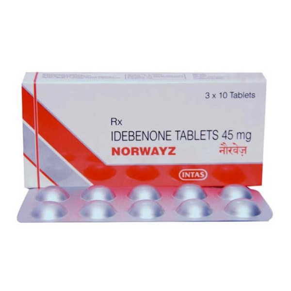 [イデベノン ジェネリック] ノルウェイズ 45mg 30錠