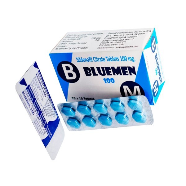 [ バイアグラジェネリック] Bluemen 100mg 100錠