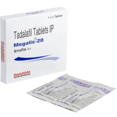 [シアリスジェネリック]メガリス20mg 【1箱4錠】