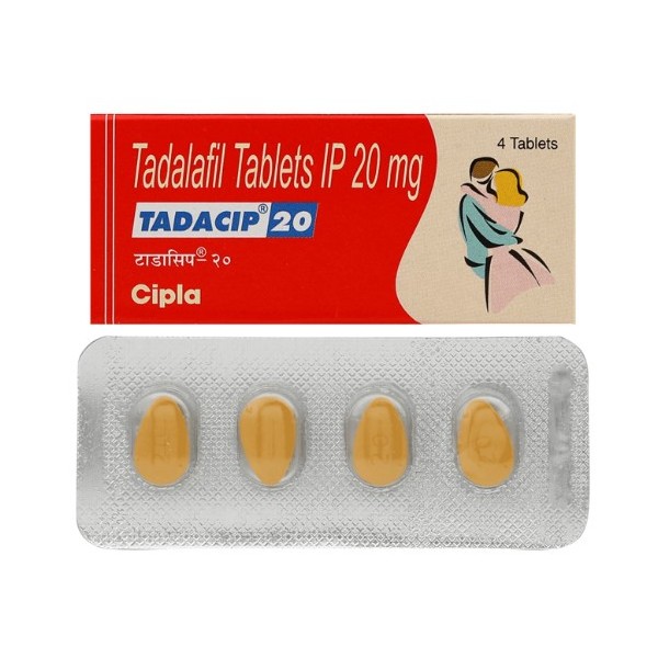 [ シアリスジェネリック ] タダシップ20mg  【1箱 4錠】