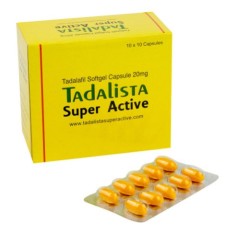 [シアリス ジェネリック] タダリスタスーパーアクティブ20mg  【1箱 100錠】