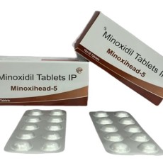 FDA承認 男性型脱毛（AGA）ミノキシジルタブレット Minoxihead 5mg  100錠