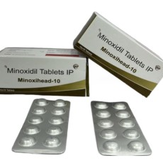 FDA承認 男性型脱毛（AGA）ミノキシジルタブレット Minoxihead 10mg 100錠