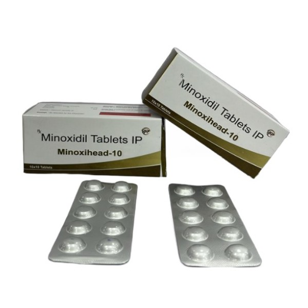 FDA承認 男性型脱毛（AGA）ミノキシジルタブレット Minoxihead 10mg 100錠